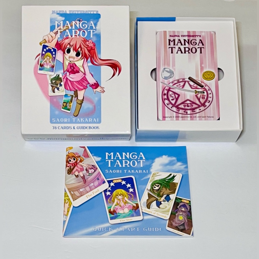 Manga University's Manga Tarot Cards NEW